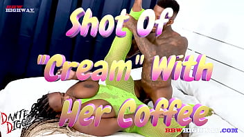 Big Tit BBW Golden Aphrodite Creams All Over Dante'_s BBC