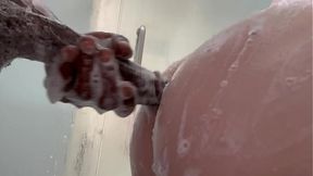 Mom left the house &mdash;  and she couldn't wait - stepdaughter's fantasy became real when stepdad's massive 12-inch BBC slid into her tight hole &mdash;  giving her hard anal she secretly craved &mdash;  moaning under the hot shower water.