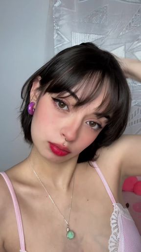 Slim teen teases her onlyfans fans