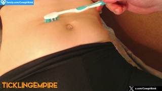 Sexy Bellybutton - Belly Button Fetish - Tickling Belly Button