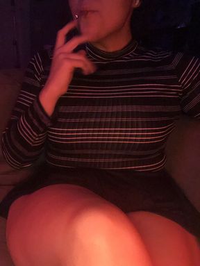 Smoke with Goddess B.B. ASMR