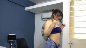 Hot friend makes video for her boss