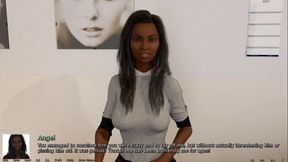 Where the heart is: sexy ebony receptionist ep 67