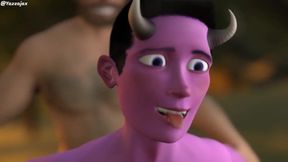 Incubussi demon dick rips twink hole raw bareback