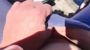 Rabuda fodendo na areia da praia