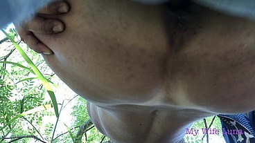 I run away from pissing and my husband breaks my ass