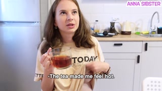 My ex-girlfriend suddenly knocked on my door. 🥵