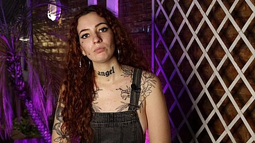 El primer casting porno de la teen Maia