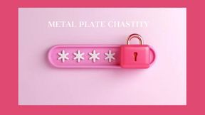 Pretty Little Thing Mesmerize, EXTREME CHASTITY, METAL PLATE CHASTITY - Sissy Training
