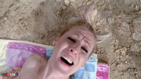 Yelena vera : wild outdoor anal sex with gorgeous skinny milf yelena vera