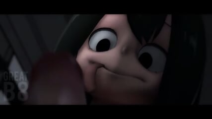 Futa froppy mates with ochako