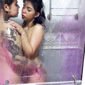 Romantic lesbian Ducha with Cindy Petite