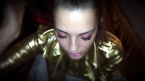 Stoyca in a gold suite part 2