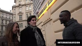 InterracialVision Bf Eats GF Pussy While She Gets BBC Rammed