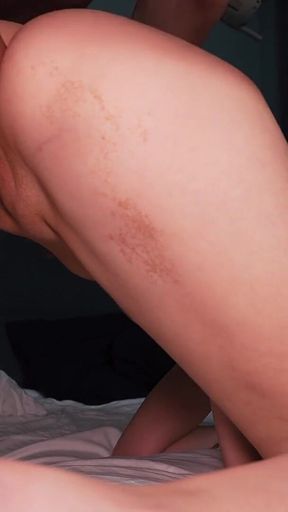 Fuck My Ass While My Stepmom Isn't Looking!