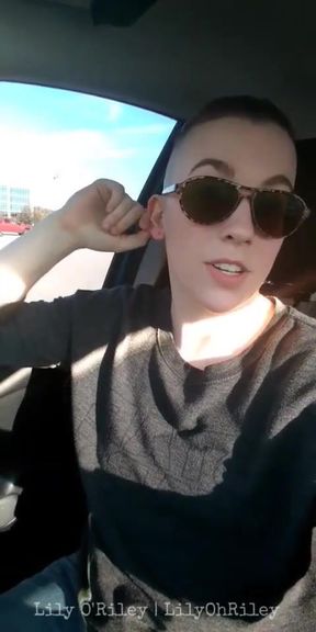 Alt Redhead Cums After Public Exhibitionism