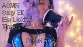 ASMR Sexy Elf Ear Licking Tingles