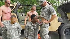Military men with long cocks and small dick boys gay xxx R&R, the Army69