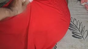 Stepson passing on cock in stepmom&amp;#039;s bbw ass in front of stepdad and family stepaunt