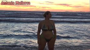 Fucking a Curvy Big Tits German Tourist Picked Up in The Beach