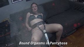 Evangelines Bondage orgasms in pantyhose 09