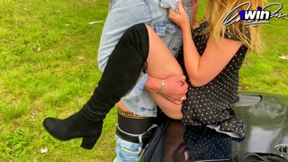 Fucked a friend's wife on the hood of his car near her house