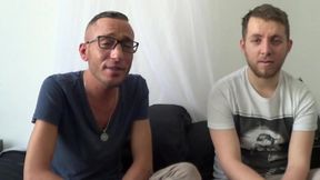 innocent straight fuck barebakc a bottom with glasses