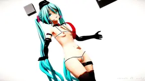 Mikus Sensual Dance Turns Steamy in Vibrant Hentai Fantasy