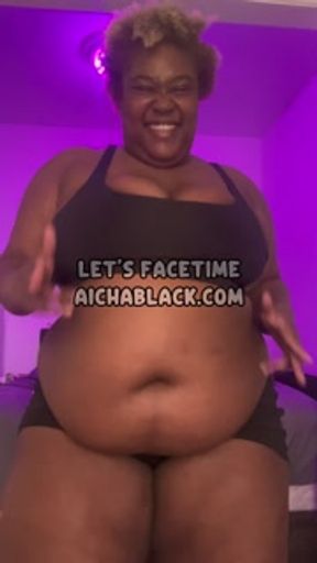 Worship aichablack’s SSBBW body