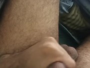 Amature Gay Jearking Off And Cumming in His Own Hand With Anal Fisting