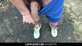 LatinTwink - Two Hot Hunks Jizz On A Straight Guy