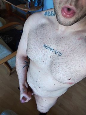 solo masturbate at home