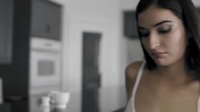 Stepdad disciplines perverted small tits stepdaughter
