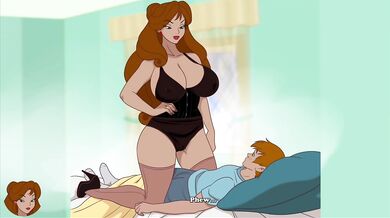 Milf toon sexy gameplay with my horny sexy girl