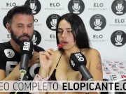 ELO PODCAST LE PEGA CON LA PALETA A PEQUITAS