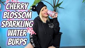 Cherry Blossom Sparkling Water Burps