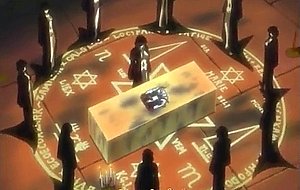 Pretty hentai girl bareback fucked by a muscular guy