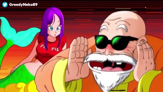 Dragon Ball Z Master Roshi Tits Fuck x Pie Pie Mermaid