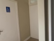 Naked Steps Outside Public Washroom Dare