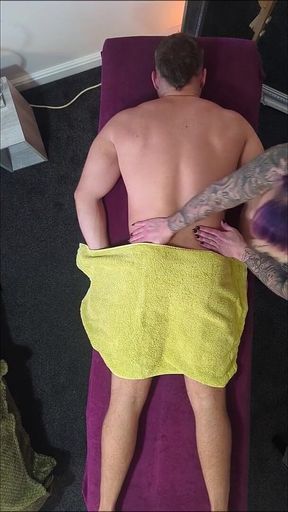 Busty Bodybuilder Claire Gets Extra Protein - Birds Eye View