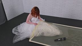 Relaxation with orgasms in a vacuum bed after the wedding