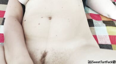 Dildo and real cock for MILF. Real sex of a couple from a trip.