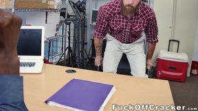 Handsome redneck butt fucked for cash at casting