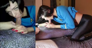 Sonya Durganova in Star Trek Spock nylon