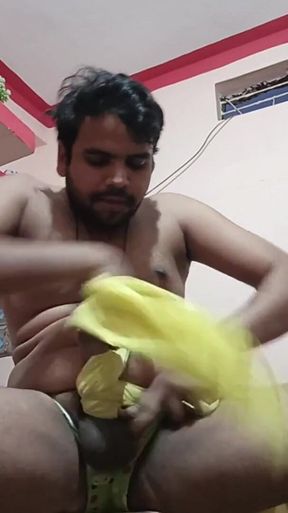 When the Girl Comes Out Intermittently with Her Dupatta (scarf) and Her Hanky, the Fun Doubles