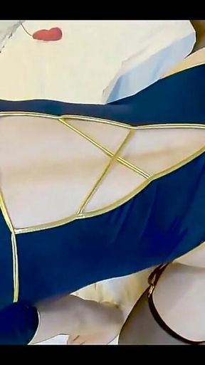 Mayu No.84 Convulsions, Squirting, Dirty Talk Tag Collar, Anal Licking, Deep Throating, Blindfold, Anal Vibrator, Creampie