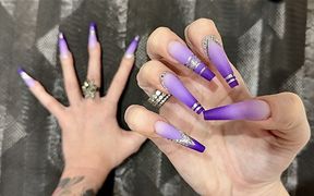 New Long Nails Shape - a Ballerina Shape (coffin)