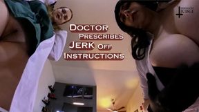 Doctor Prescribes Jerk Off Instructions - VR 360 - featuring Codi Vore and Jane Judge, a medical fetish scene with tiny man humiliation, nurse and doctor domination, shrinking fetish, JOI, medical examination, big ass and tits, cum encouragement, and casu