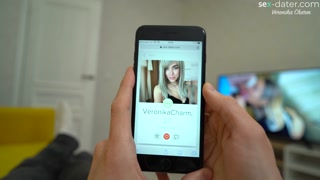 Lucky Guy Met Veronika Charm On Sex-Dater And Fuck Her Twice On First Date