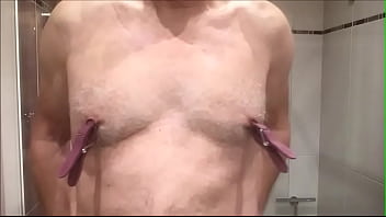 auto nipples working and spanking